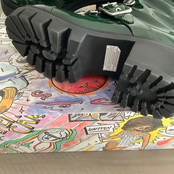 Jeffrey Campbell Checked Boots - 8 - Picture 7 of 7